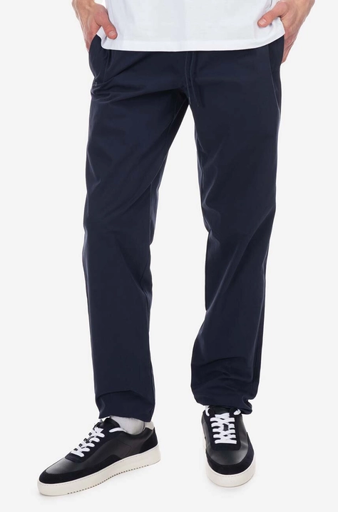 A.P.C. cotton trousers navy blue color