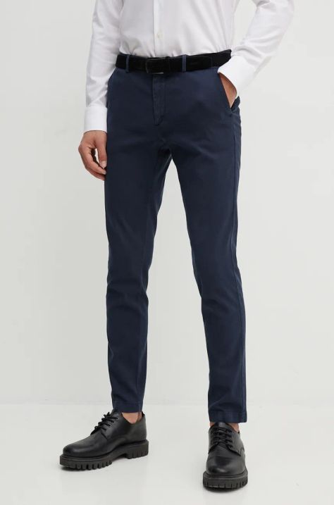 BOSS pantaloni uomo colore blu navy 50485788