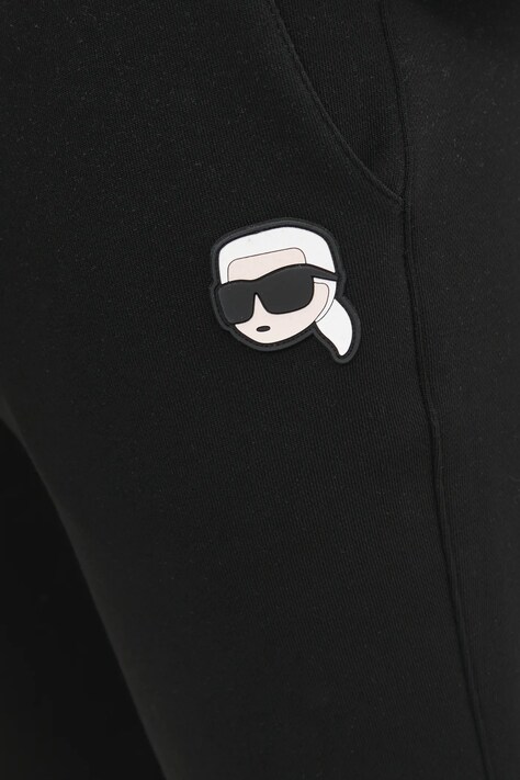 Спортивні штани Karl Lagerfeld — AA00-SPM0ND, чорний — фото 5