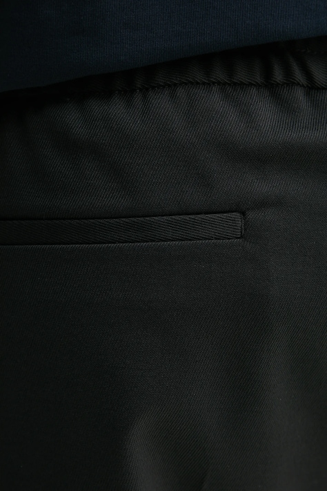 Штани з домішкою вовни Filippa K — AA00-SPM0NO, чорний — фото 4