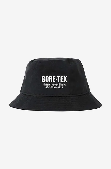 Šešir thisisneverthat GORE-TEX 3L Bucket Hat boja: crna, TN213WHWBK04-BLACK