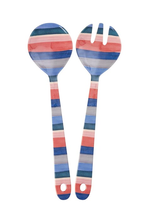 Rice łyżki sałatkowe 29 cm kolor multicolor