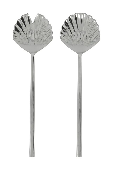 House Doctor łyżki sałatkowe HDFan 28 x 7,8 cm 2-pack kolor szary 900001328