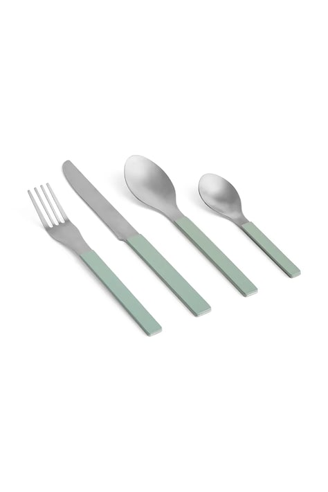 Набір столових приладів HAY MVS 4 x 23,5 cm 4 elementy колір зелений