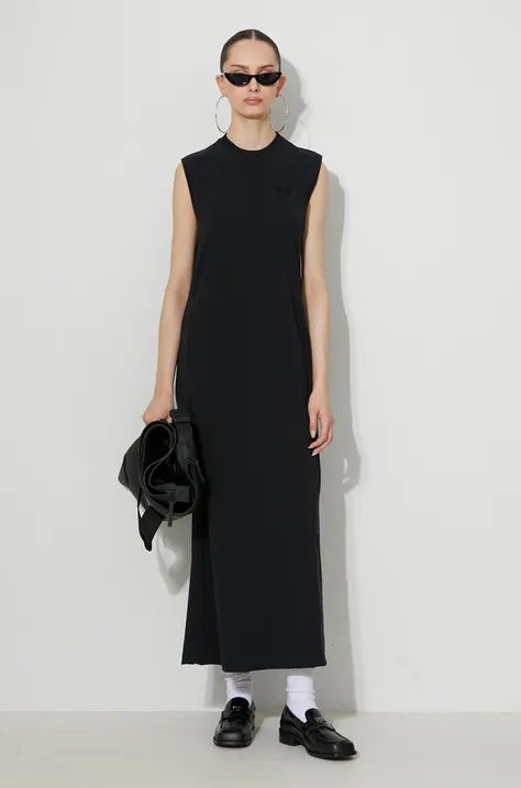 adidas Originals rochie culoarea negru, maxi, oversize H63066-black