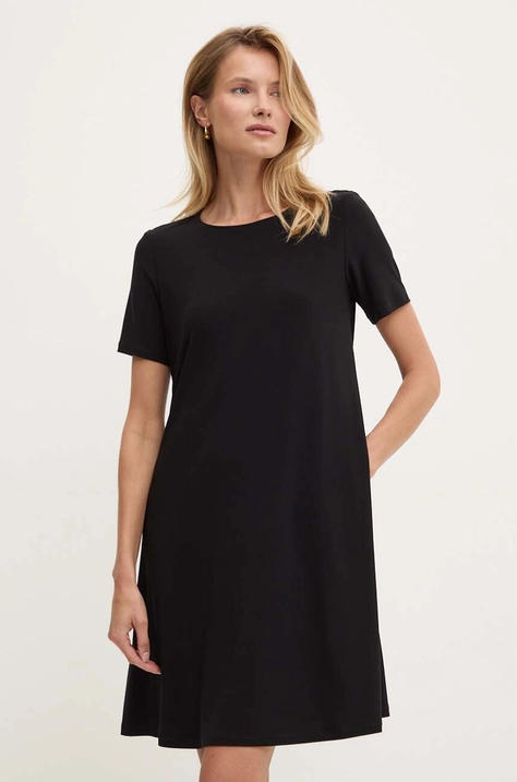 Joseph Ribkoff rochie culoarea negru, mini, oversize, 202130