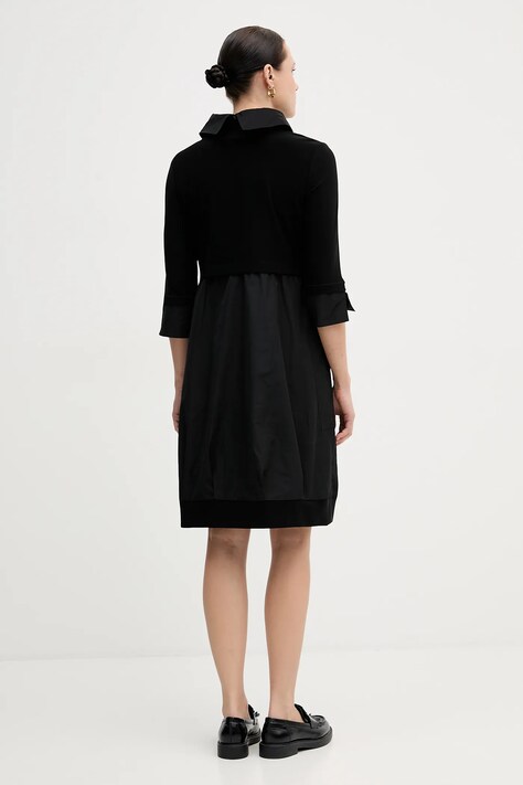 Joseph Ribkoff sukienka kolor czarny mini rozkloszowana 173444