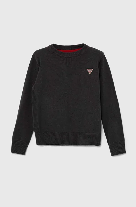 Детски пуловер Guess в сиво от лека материя N0YR04 Z2VV0