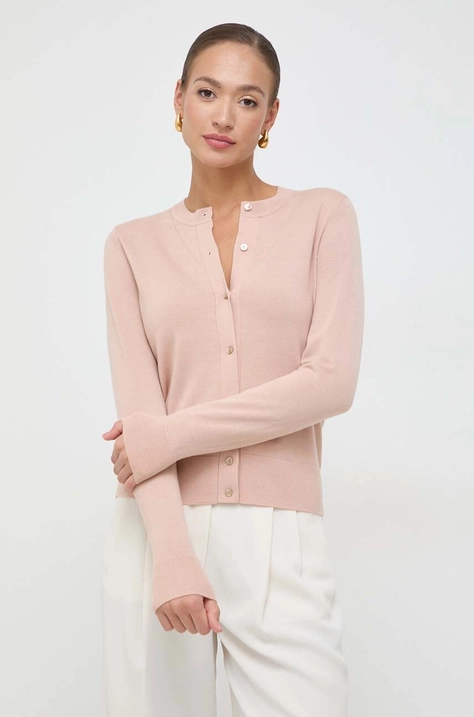 BOSS cardigan din lână culoarea bej, light 50492552