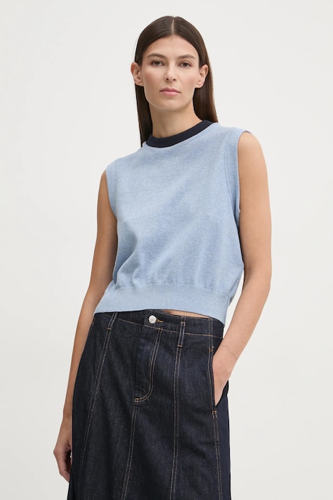 Безрукавка из хлопка Renewed Creative Upcycling лёгкая Renewed INTU x Answear