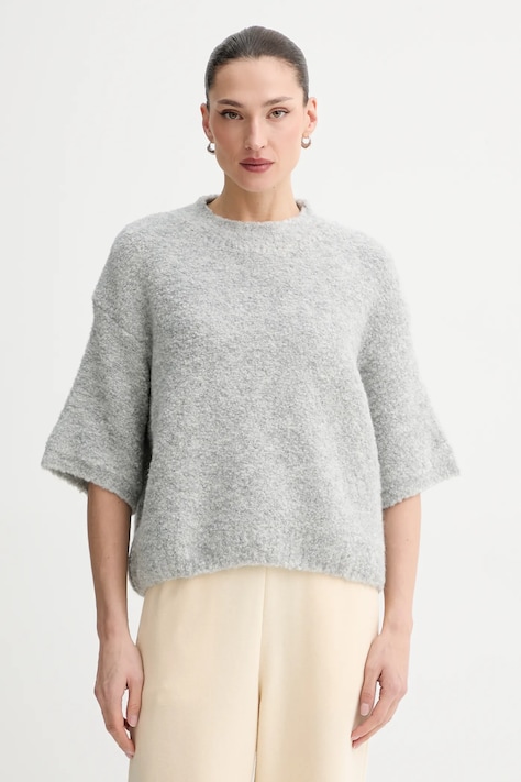 American Vintage pulover din amestec de lână culoarea verde, ZOL18B