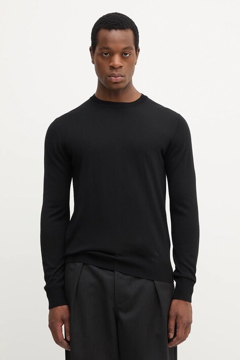 Emporio Armani pulóver könnyű, bézs, 8N1M42 1M67Z