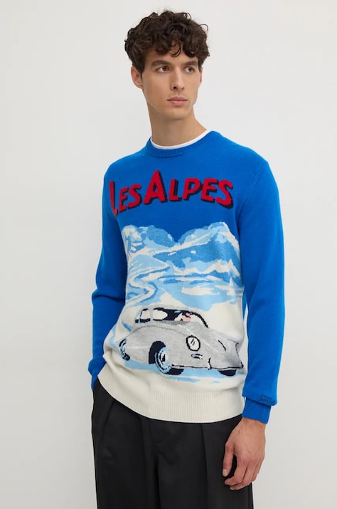 Шерстяной свитер MC2 Saint Barth мужской