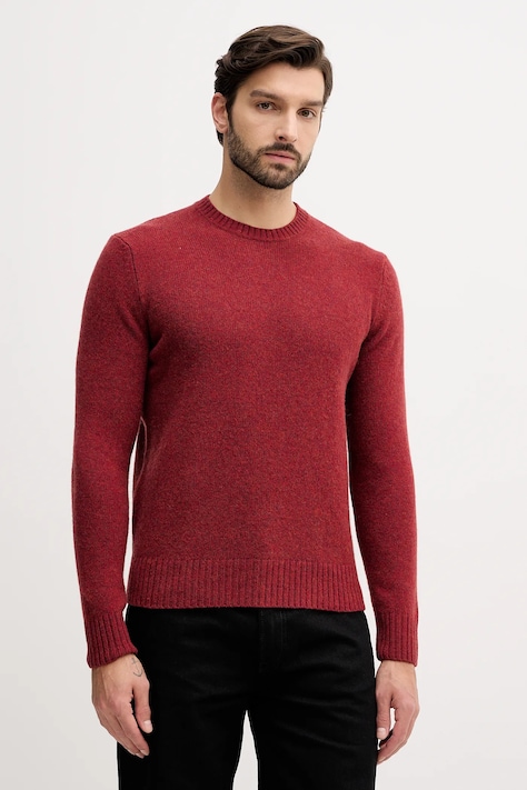 Vuneni pulover United Colors of Benetton za muškarce, boja: siva