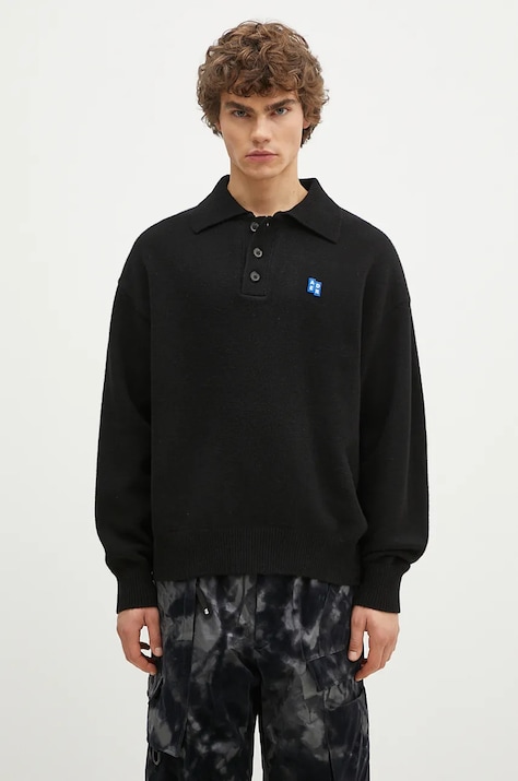 Ader Error woolen jumper men’s black color BM42FYKT0106BK