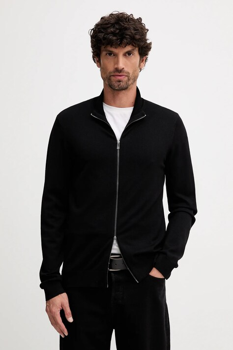 Armani Exchange kardigan męski kolor czarny XM001279 AF10454