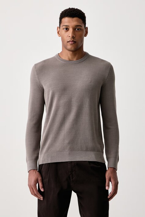 Marc O'Polo Sweter męski bawełniany beżowy 5000009413