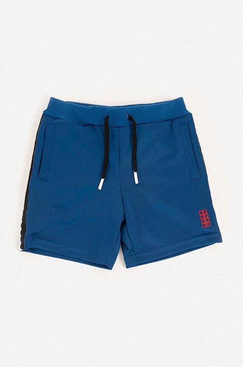 Lego pantaloni scurti copii culoarea albastru marin, talie reglabila, Szorty Lego Wear Shorts 11010450 349