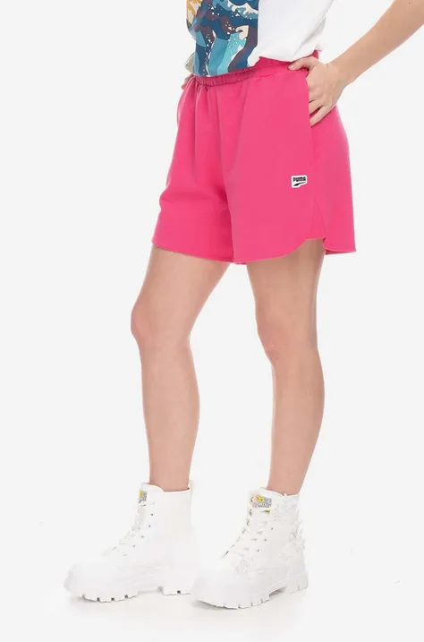 Puma shorts women's pink color