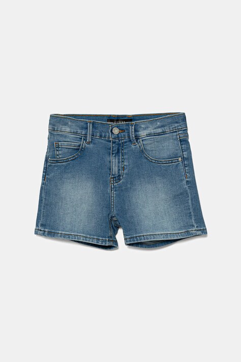 Guess pantaloni scurți din denim pentru copii uni, talie reglabila, J4RD20 D4CA0