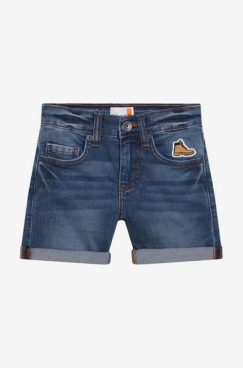 Дитячі джинсові шорти Timberland Bermuda Shorts однотонні