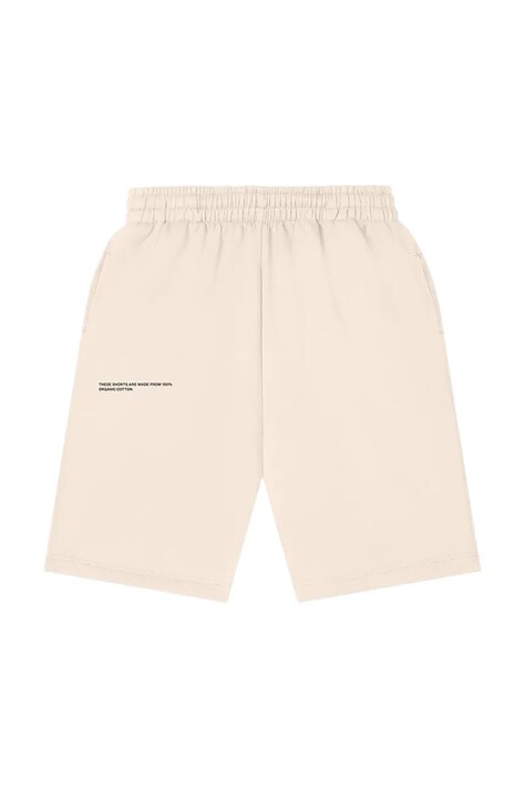 Pangaia pantaloni scurți KIDS' 365 MIDWEIGHT LONG SHORTS culoarea bej, talie reglabila, 10000425