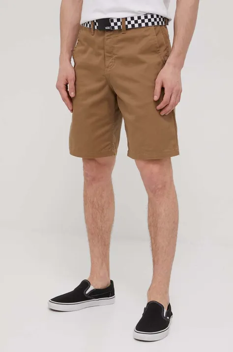 Kratke hlače Vans za muškarce, boja: smeđa, VN0A5FJXDZ91-DIRT