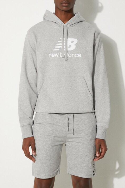 Alpha Industries szorty Al Sweat męskie kolor szary 116365.17-SZARY