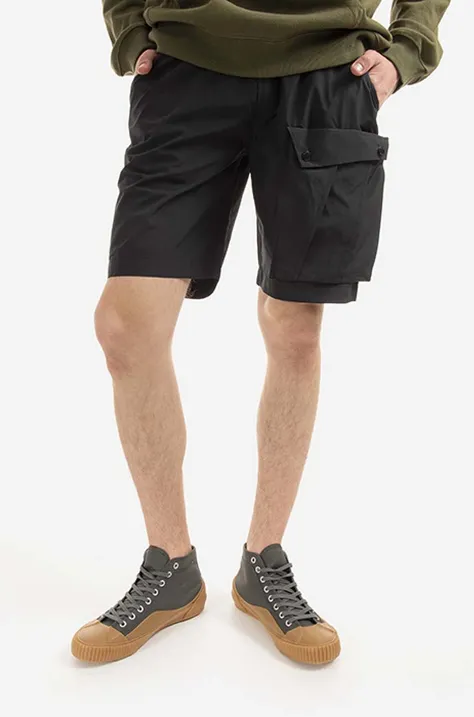 Maharishi shorts men's black color