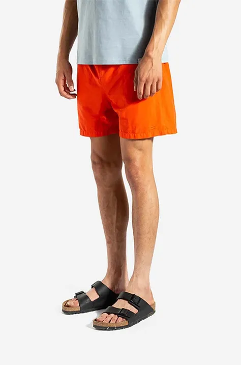 Norse Projects shorts Hauge Swimmer men's orange color