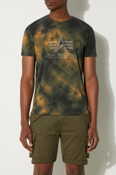 Alpha Industries szorty Combat Short 116210 142 męskie kolor zielony 116210.142-ZIELONY