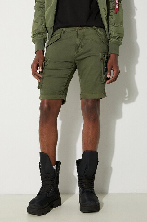 Alpha Industries szorty Alpha Industries Special OPS Short 106254 142 męskie kolor zielony 106254.142-ZIELONY
