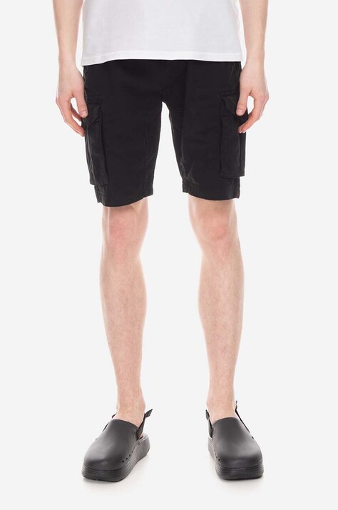 Бавовняні шорти Alpha Industries колір чорний 106251.03-black