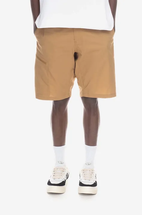 Fjallraven shorts Abisko Hike Shorts men's beige color