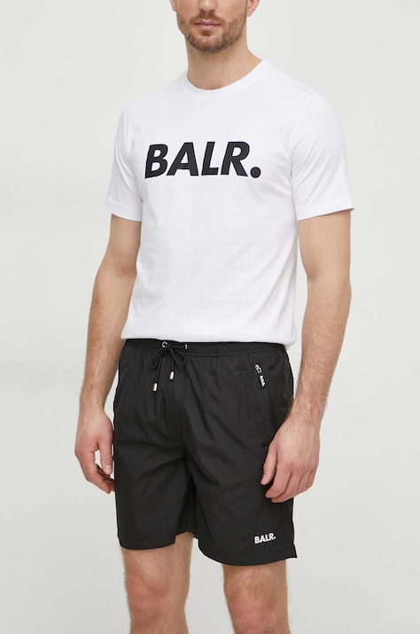 BALR. pantaloncini da bagno uomo colore nero