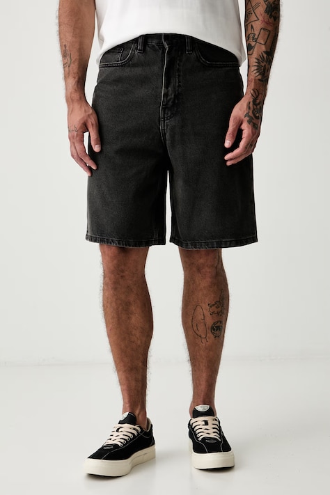 Vans szorty męskie jeansowe czarne regular waist VN000C9VEMQ1