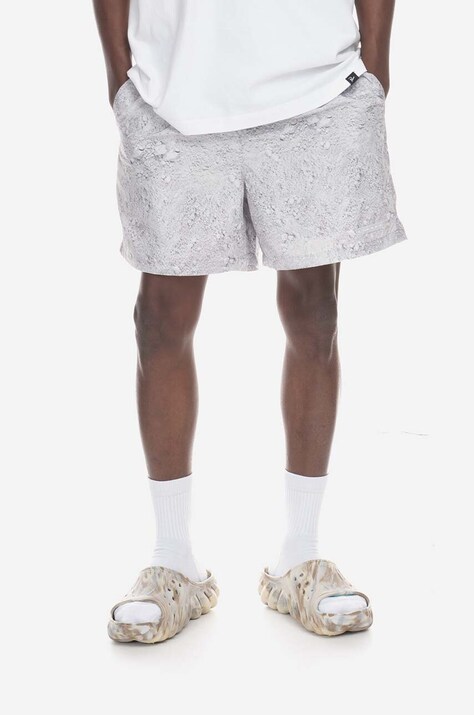 STAMPD shorts Moon Rock Trunk gray color