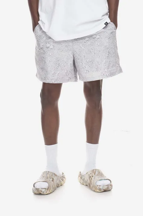 STAMPD shorts Moon Rock Trunk gray color
