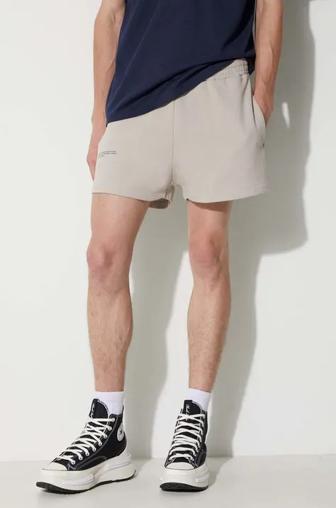 Pangaia cotton shorts gray color