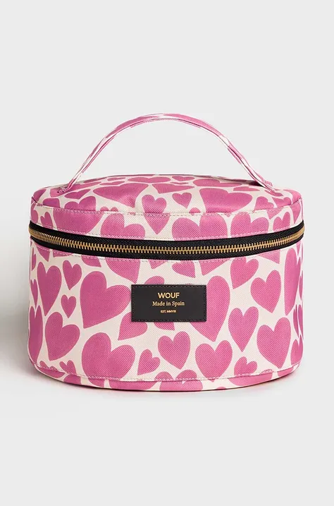 WOUF pochette (beauty case) da viaggio Pink Love