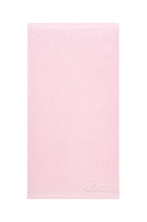 Kenzo mały ręcznik bawełniany Iconic Rose2 45x70 cm