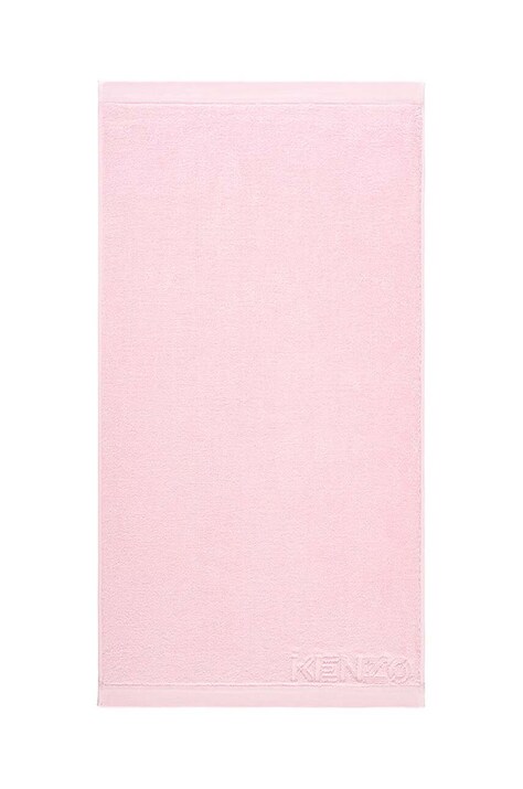 Kenzo prosop mic de bumbac Iconic Rose2 55x100 cm