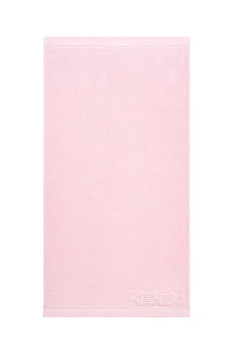 Μικρή βαμβακερή πετσέτα Kenzo Iconic Rose2 55x100 cm