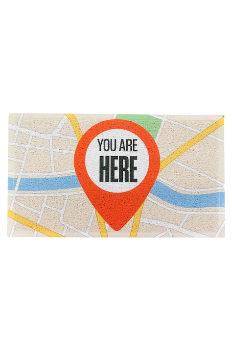 Изтривалка Artsy Doormats You Are Here 70 x 40 cm