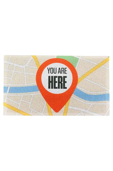 Krpa Artsy Doormats You Are Here 70 x 40 cm