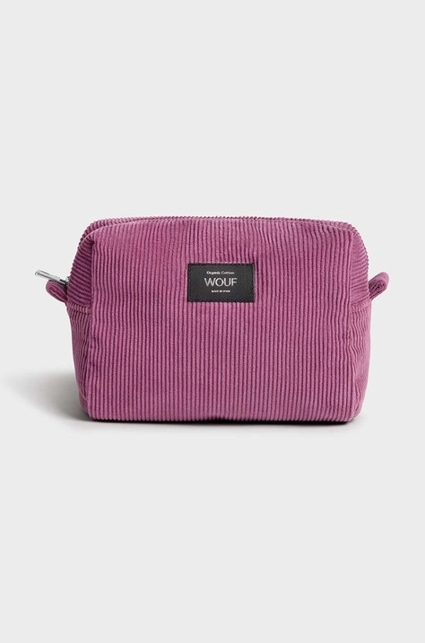 WOUF borsa da toilette Mauve