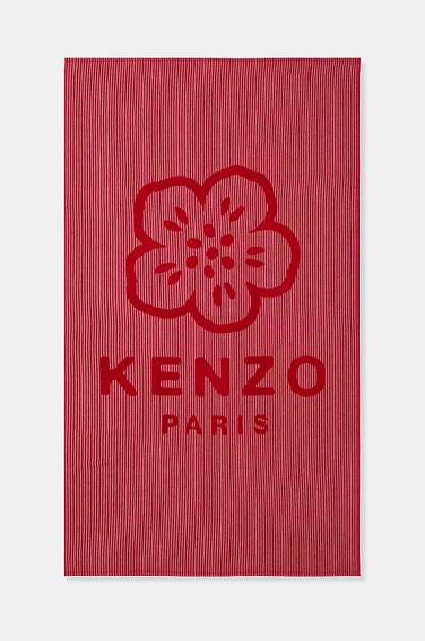 Хлопковое полотенце Kenzo KHANKO Cerise 90 x 160 cm