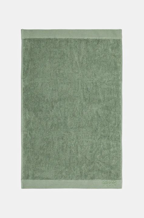 Kenzo asciugamano piccolo in cotone KZICONIC Céladon 45 x 70 cm