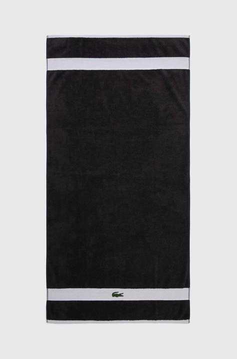 Lacoste ręcznik bawełniany L Casual Bitume 70 x 140 cm