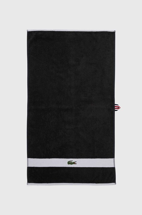 Хлопковое полотенце Lacoste L Casual Bitume 55 x 100 cm